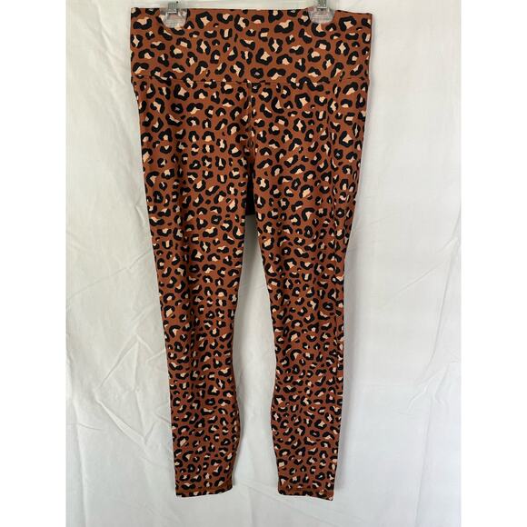 Fabletics PowerHold Leopard Print Leggings - Size Small (Approx) - Picture 1 of 7